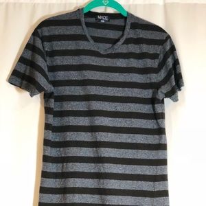 MADE Men’s Navy Striped Shirt